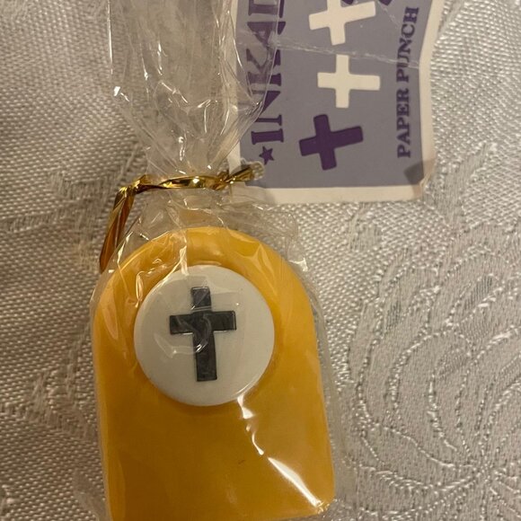 1996 Cross Inkadinkadoo Paper Punch Confetti Maker.  Heavy duty metal punch NWT - Picture 2 of 12